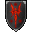 black shield